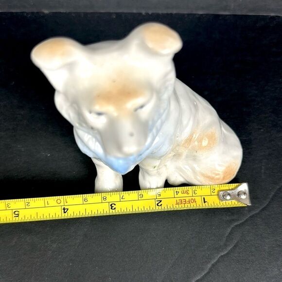 Vintage Ceramic Dog Figurine German Shepherd Puppy made in Japan - Picture 9 of 10